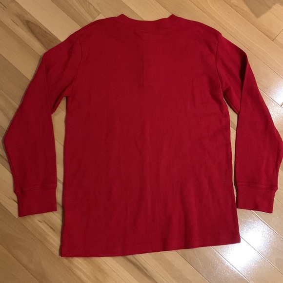 2 Long Sleeve Tees - Glow in the Dark Skeleton & Red - size L (10/12) - Picture 16 of 16